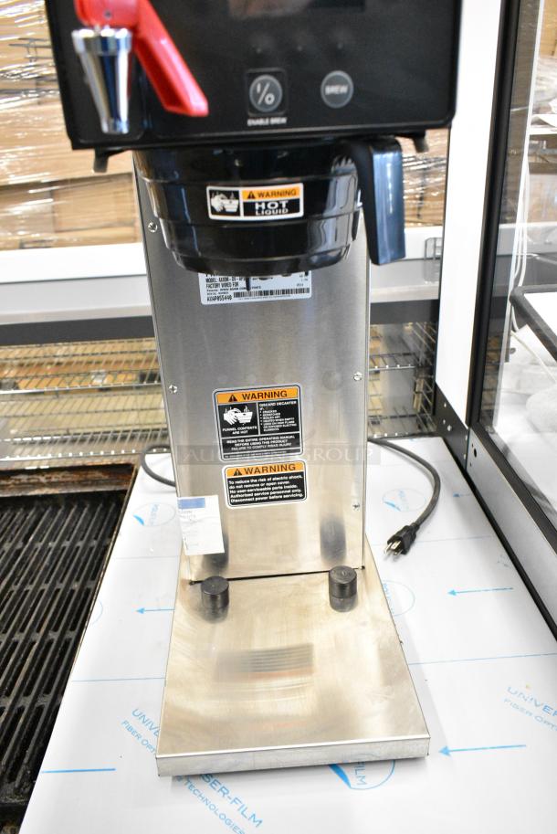 BRAND NEW SCRATCH AND DENT! 2024 Bunn AXIOM-DV-APS Stainless Steel Commercial Countertop Coffee Machine w/ Hot Water Dispenser and Poly Brew Basket. 120 Volts, 1 Phase. - Image 5 of 8