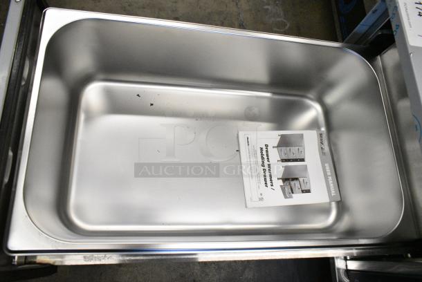 BRAND NEW SCRATCH AND DENT! 2024 ServIt 423WDNFS1 Stainless Steel Commercial Countertop Single Drawer Warming Drawer. 120 Volts, 1 Phase. Tested and Working! - Image 5 of 7