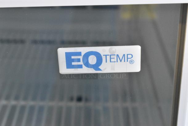 BRAND NEW SCRATCH AND DENT! EQ Temp ACR32G Stainless Steel Commercial Mini Cooler Merchandiser. See Door For Damage. 115 Volts, 1 Phase. Tested and Working! - Image 2 of 4