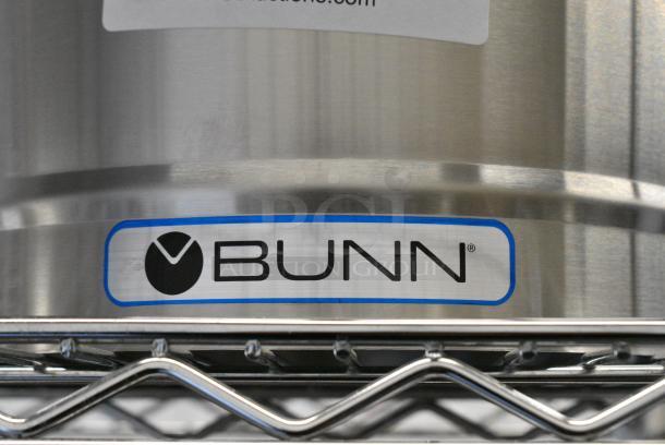 BRAND NEW SCRATCH AND DENT! Bunn TDO-4 Stainless Steel Beverage Holder Dispenser. - Image 3 of 8