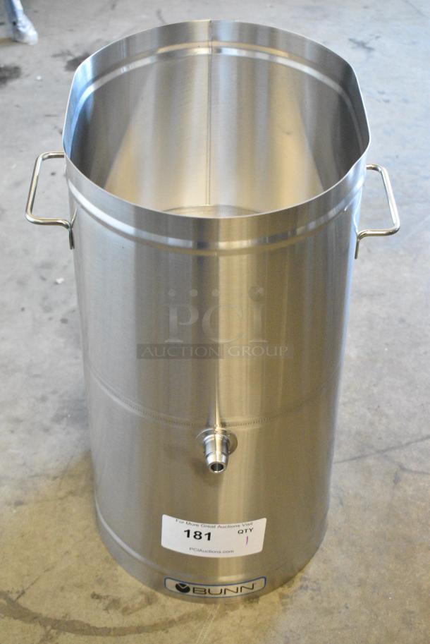 BRAND NEW SCRATCH AND DENT! Bunn TDO-4 Stainless Steel Beverage Holder Dispenser. - Image 4 of 8