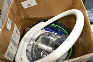 ALL ONE MONEY! Lot of Various BRAND NEW SCRATCH AND DENT! Including Cooking Performance Group 351COIK1006 Green Wire, Cooking Performance Group 351COIK1005 Liquid-Tight 90-Degree Flexible Metal Conduit Adapter, Cooking Performance Group 351COIK1007 Black Wire, Cooking Performance Group 351COIK1003 1" Liquid-Tight Flexible Metal Conduit, Cooking Performance Group 351COIK1001 High-Temperature Coolant Hose with Yarn Reinforcement, Cooking Performance Group 351COIK1002 Worm-Drive Clamp, Cooking Performance Group 351COIK1004 Liquid-Tight Straight Flexible Metal Conduit Adapter