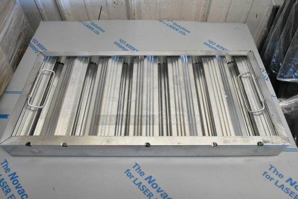 BRAND NEW SCRATCH AND DENT! Lot of 4 Harloff T35 Metal Grease Hood Filter - Image 1 of 5