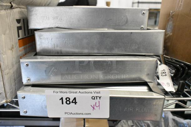 BRAND NEW SCRATCH AND DENT! Lot of 4 Harloff T35 Metal Grease Hood Filter - Image 2 of 5