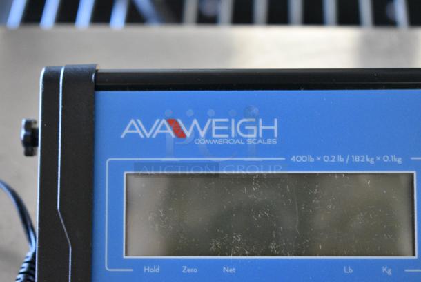 BRAND NEW SCRATCH AND DENT! AvaWeigh 334RS400 Stainless Steel Scale. Tested and Working! - Image 2 of 5
