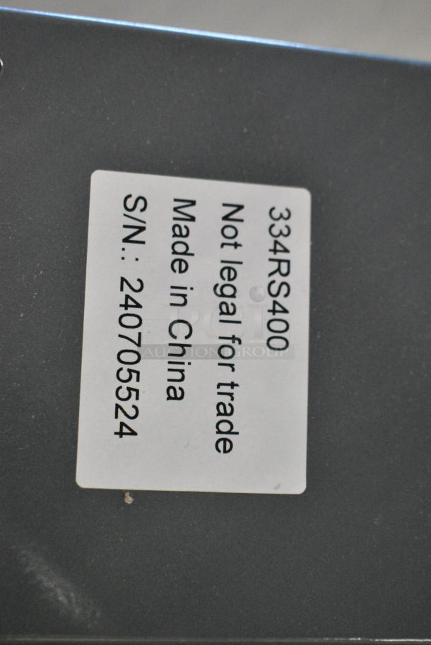 BRAND NEW SCRATCH AND DENT! AvaWeigh 334RS400 Stainless Steel Scale. Tested and Working! - Image 5 of 5