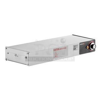 BRAND NEW SCRATCH AND DENT! ServIt 423SW18TCPA 18" Strip Warmer with Single Toggle Control and Cord. 120 Volts, 1 Phase.