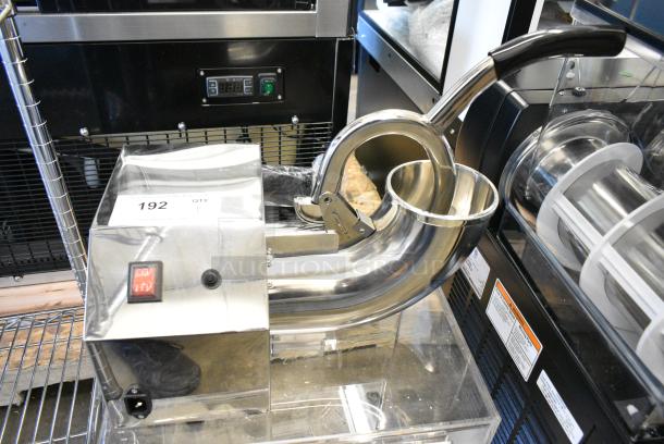BRAND NEW SCRATCH AND DENT! 2023 Carnival King 382SCM250 Sno Cone Ice Machine. 120 Volts, 1 Phase. Tested and Working! - Image 3 of 6