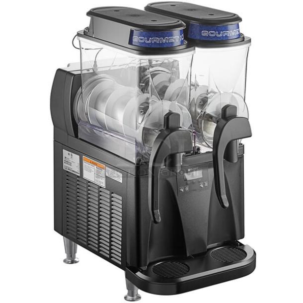 BRAND NEW SCRATCH AND DENT! 2023 Bunn ULTRA NX Stainless Steel Commercial Countertop 2 Hopper Slushie Machine. 115 Volts, 1 Phase. Tested and Working! - Image 1 of 8