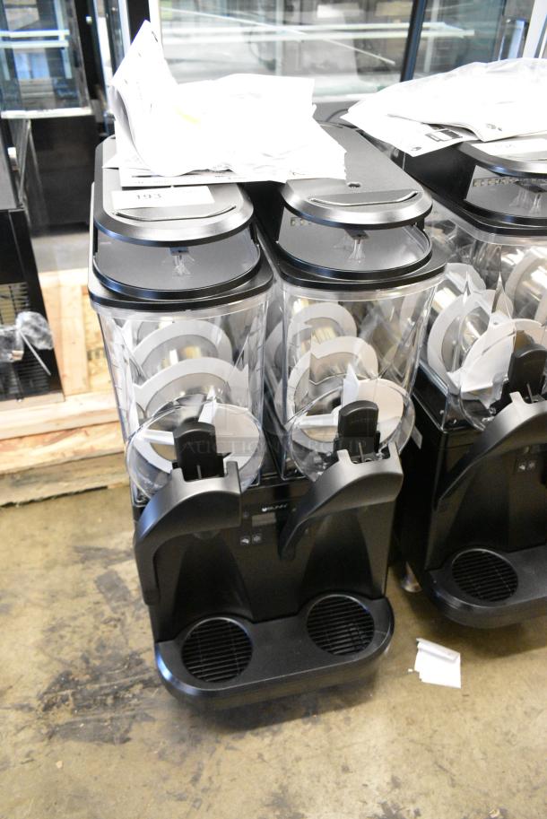 BRAND NEW SCRATCH AND DENT! 2023 Bunn ULTRA NX Stainless Steel Commercial Countertop 2 Hopper Slushie Machine. 115 Volts, 1 Phase. Tested and Working! - Image 2 of 8