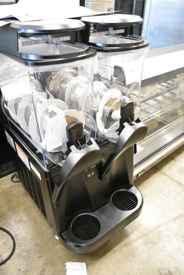 BRAND NEW SCRATCH AND DENT! 2023 Bunn ULTRA NX Stainless Steel Commercial Countertop 2 Hopper Slushie Machine. 115 Volts, 1 Phase. Tested and Working! - Image 2 of 9