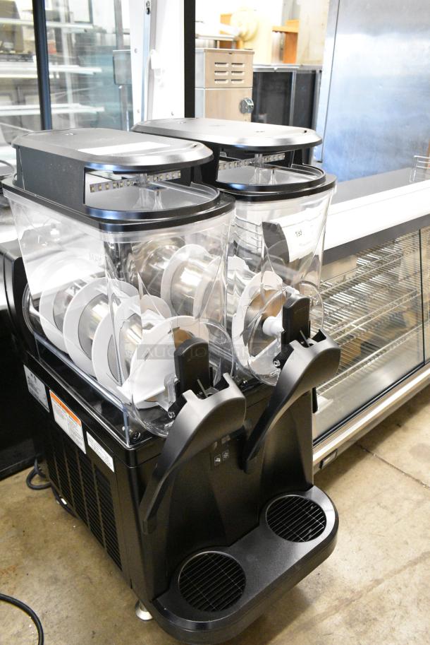 BRAND NEW SCRATCH AND DENT! 2023 Bunn ULTRA NX Stainless Steel Commercial Countertop 2 Hopper Slushie Machine. 115 Volts, 1 Phase. Tested and Working! - Image 4 of 9