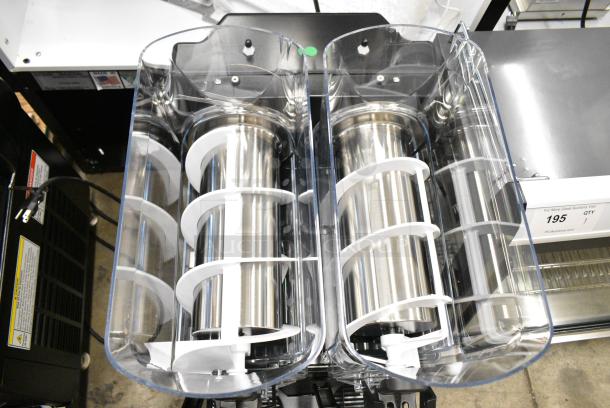 BRAND NEW SCRATCH AND DENT! 2023 Bunn ULTRA NX Stainless Steel Commercial Countertop 2 Hopper Slushie Machine. 115 Volts, 1 Phase. Tested and Working! - Image 6 of 9
