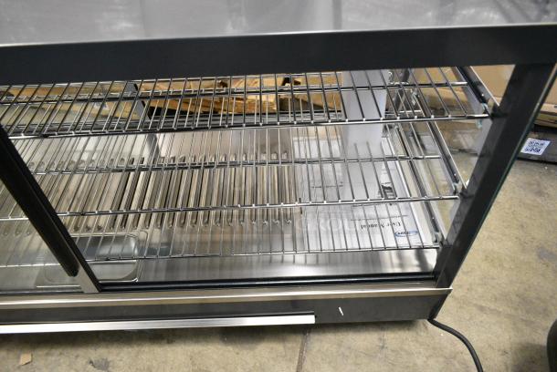 BRAND NEW SCRATCH AND DENT! KoolMore HDC-6C Commercial 48" Countertop Food Warmer Display Case Merchandiser with LED Lighting and Front Sliding Door. 115 Volts, 1 Phase. Tested and Working! - Image 8 of 9