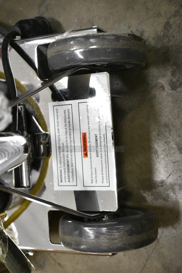 BRAND NEW SCRATCH AND DENT! Lavex 978LAVP17A 17" Single Speed Rotary Floor Machine w/ Lavex 978LAVP17PD Pad Driver for 17" Rotary Floor Machines. 110-120 Volts, 1 Phase. Tested and Working! - Image 6 of 7
