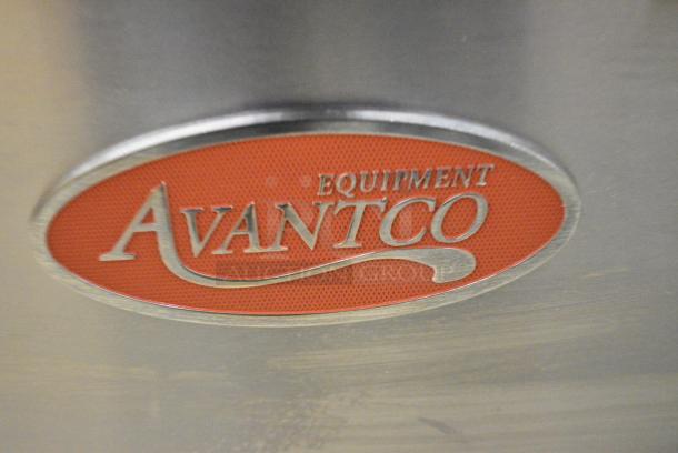 BRAND NEW SCRATCH AND DENT! Avantco 177EF40E Stainless Steel Commercial Countertop Electric Powered Deep Fat Fryer w/ 2 Metal Fry Baskets. 240 Volts. - Image 2 of 7