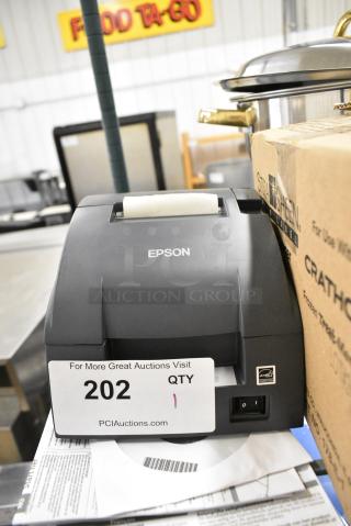 BRAND NEW SCRATCH AND DENT! Epson M188B Receipt Printer.