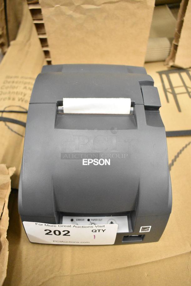 BRAND NEW SCRATCH AND DENT! Epson M188B Receipt Printer. - Image 2 of 4