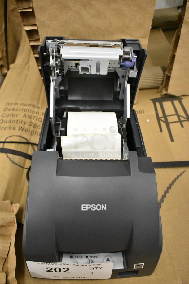 BRAND NEW SCRATCH AND DENT! Epson M188B Receipt Printer. - Image 3 of 4