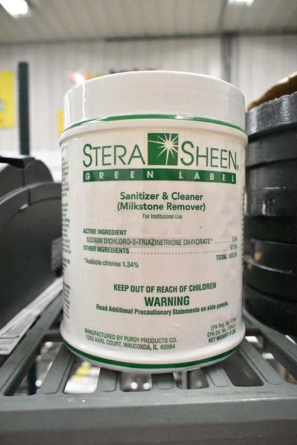 BRAND NEW SCRATCH AND DENT! Box of Stera Sheen Sanitizer and Cleaner - Image 1 of 3