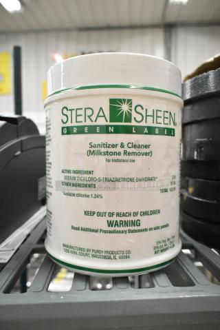 BRAND NEW SCRATCH AND DENT! Box of Stera Sheen Sanitizer and Cleaner