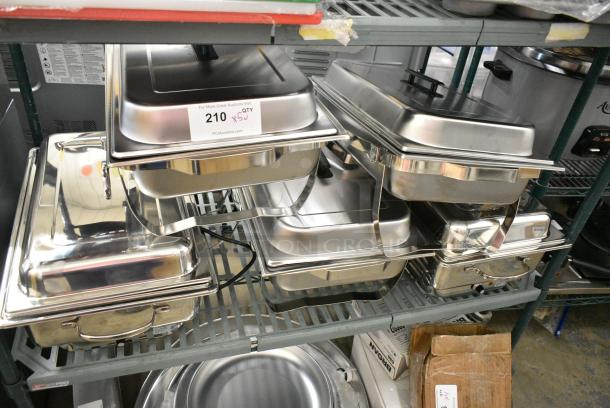 5 BRAND NEW SCRATCH AND DENT! Stainless Steel Chafer. 5 Times Your Bid! - Image 1 of 6