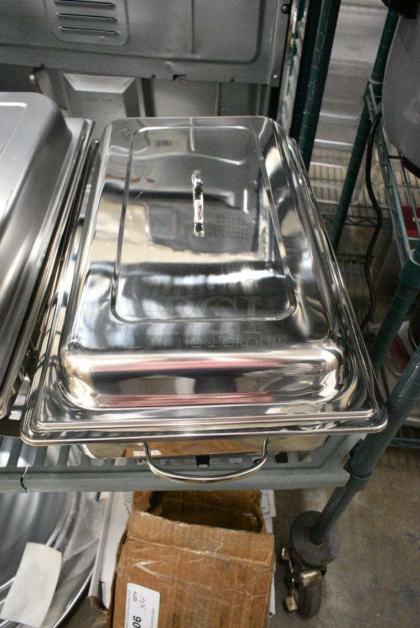 5 BRAND NEW SCRATCH AND DENT! Stainless Steel Chafer. 5 Times Your Bid! - Image 4 of 6