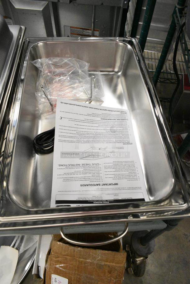 5 BRAND NEW SCRATCH AND DENT! Stainless Steel Chafer. 5 Times Your Bid! - Image 5 of 6