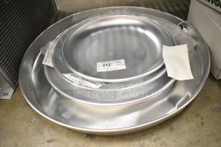 4 BRAND NEW SCRATCH AND DENT! Items Including 83534153 Oatey 34153 24" Aluminum Water Heater Pan, 176SFD20TRY Choice 19 3/4" x 2" Aluminum Tray, 256 oz., 176SFD18TRY Choice 17 3/4" x 2" Aluminum Tray, 208 oz., 176SFD16TRY Choice 15 3/4" x 2" Aluminum Tray. 4 Times Your Bid!