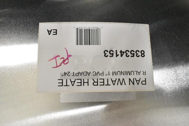 4 BRAND NEW SCRATCH AND DENT! Items Including 83534153 Oatey 34153 24" Aluminum Water Heater Pan, 176SFD20TRY Choice 19 3/4" x 2" Aluminum Tray, 256 oz., 176SFD18TRY Choice 17 3/4" x 2" Aluminum Tray, 208 oz., 176SFD16TRY Choice 15 3/4" x 2" Aluminum Tray. 4 Times Your Bid! - Image 3 of 9