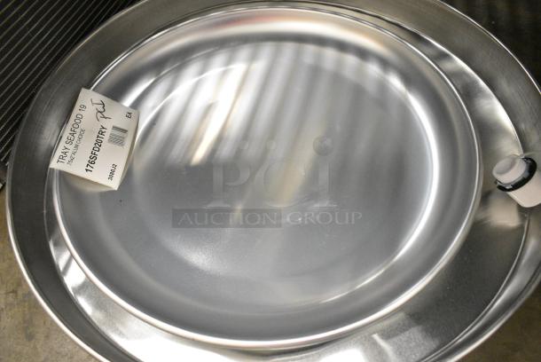 4 BRAND NEW SCRATCH AND DENT! Items Including 83534153 Oatey 34153 24" Aluminum Water Heater Pan, 176SFD20TRY Choice 19 3/4" x 2" Aluminum Tray, 256 oz., 176SFD18TRY Choice 17 3/4" x 2" Aluminum Tray, 208 oz., 176SFD16TRY Choice 15 3/4" x 2" Aluminum Tray. 4 Times Your Bid! - Image 4 of 9