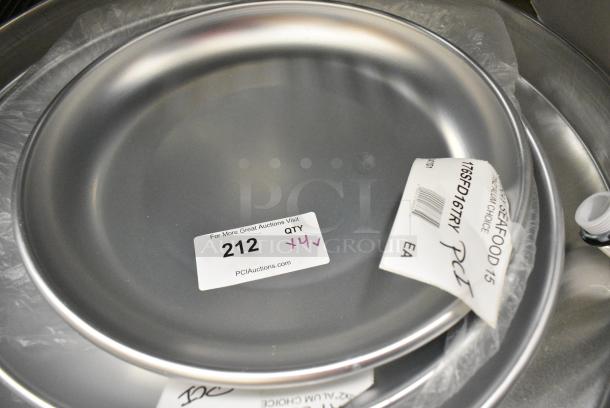 4 BRAND NEW SCRATCH AND DENT! Items Including 83534153 Oatey 34153 24" Aluminum Water Heater Pan, 176SFD20TRY Choice 19 3/4" x 2" Aluminum Tray, 256 oz., 176SFD18TRY Choice 17 3/4" x 2" Aluminum Tray, 208 oz., 176SFD16TRY Choice 15 3/4" x 2" Aluminum Tray. 4 Times Your Bid! - Image 8 of 9