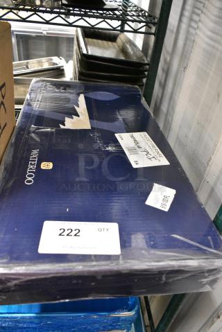BRAND NEW SCRATCH AND DENT! 750PRDL48 Waterloo 1.15 GPM Low Profile Deck-Mounted Pre-Rinse Faucet with 4" Centers and 8" Add-On Faucet