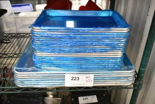 32 BRAND NEW SCRATCH AND DENT! Various Metal Baking Pans. 32 Times Your Bid!