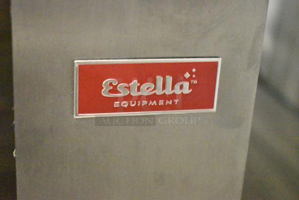 BRAND NEW SCRATCH AND DENT! 2023 Estella 348WBMX1A Stainless Steel Commercial Countertop Waffle Maker. 120 Volts, 1 Phase. Tested and Working! - Image 2 of 5