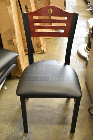 22 BRAND NEW SCRATCH AND DENT! Items Including 10 Metal Dining Height Chairs, 12 Metal Stool Base and 19 Seat Cushions. 22 Times Your Bid!