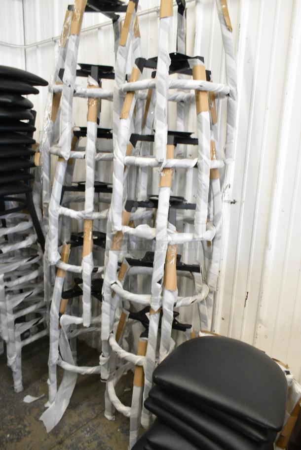 22 BRAND NEW SCRATCH AND DENT! Items Including 10 Metal Dining Height Chairs, 12 Metal Stool Base and 19 Seat Cushions. 22 Times Your Bid! - Image 4 of 7