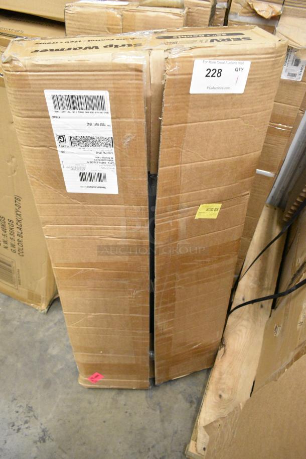 BRAND NEW SCRATCH AND DENT! ServIt 423SW36INDHDBLA Strip Warmer. - Image 2 of 4