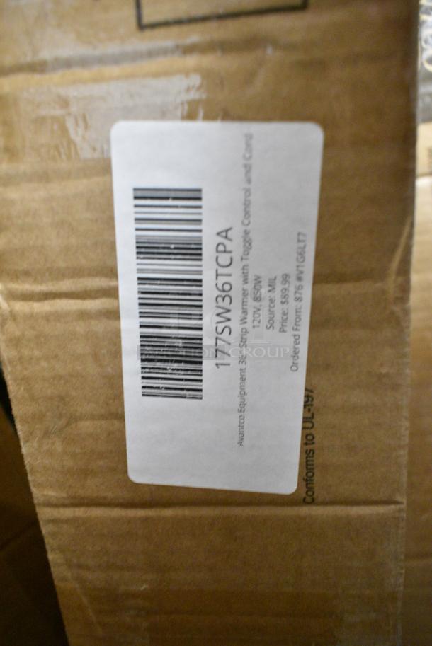 2 BRAND NEW SCRATCH AND DENT! Avantco 177SW36INCPA/177SW36TCPA Strip Warmer. 2 Times Your Bid! - Image 6 of 6