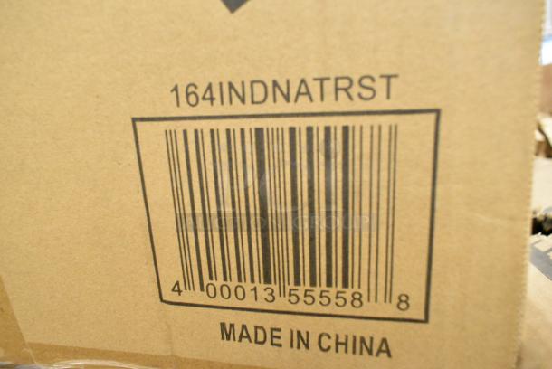 6 BRAND NEW SCRATCH AND DENT! Lancaster Table & Seating 164INDNATRST/164BINDNATFR Stools.  6 Times Your Bid! - Image 3 of 5
