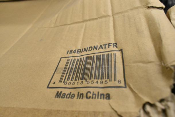 6 BRAND NEW SCRATCH AND DENT! Lancaster Table & Seating 164INDNATRST/164BINDNATFR Stools.  6 Times Your Bid! - Image 5 of 5
