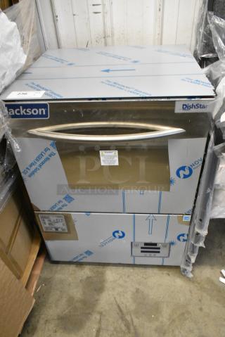 BRAND NEW SCRATCH AND DENT! 2024 Jackson Dishstar HT-E Energy Efficient High Temp Undercounter Dishwasher. 208/230 Volts, 1 Phase