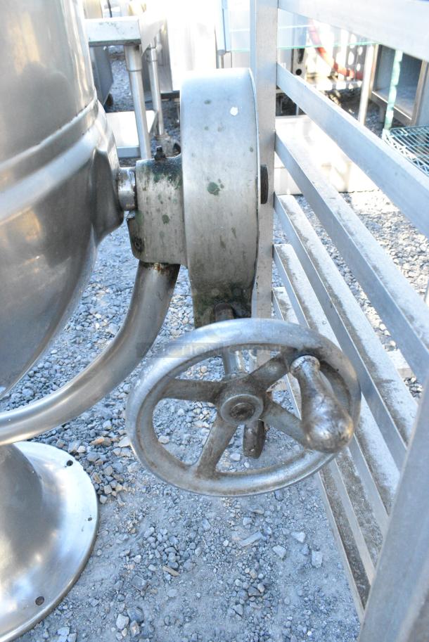 Groen D30 Stainless Steel Commercial 30 Gallon Steam Kettle. - Image 3 of 5