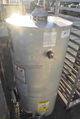 Metal Commercial Hot Water Heater.