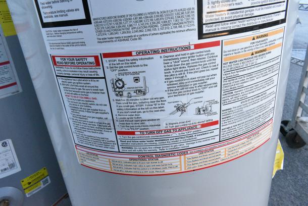 Metal Commercial Hot Water Heater. - Image 8 of 9
