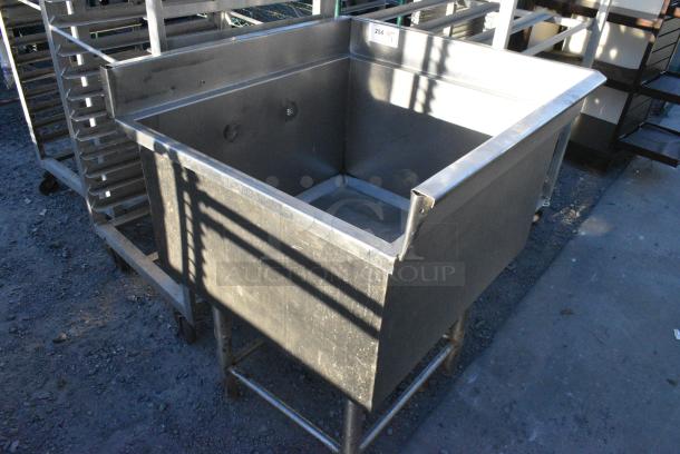 Stainless Steel Single Bay Sink. - Image 2 of 4