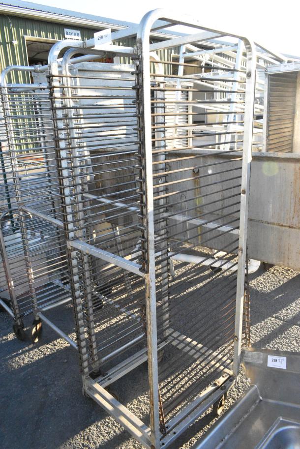 Metal Commercial Pan Transport Rack on Commercial Casters - Image 1 of 2