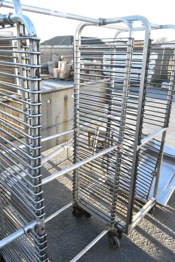 Metal Commercial Pan Transport Rack on Commercial Casters - Image 1 of 2