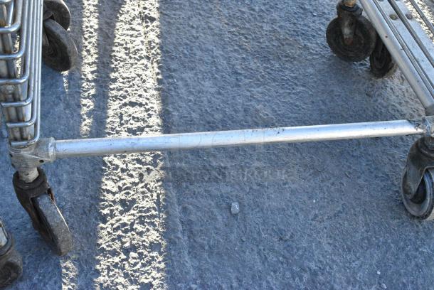 Metal Commercial Pan Transport Rack on Commercial Casters - Image 2 of 2