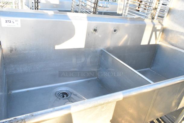 Stainless Steel 2 Bay Sink. - Image 2 of 4
